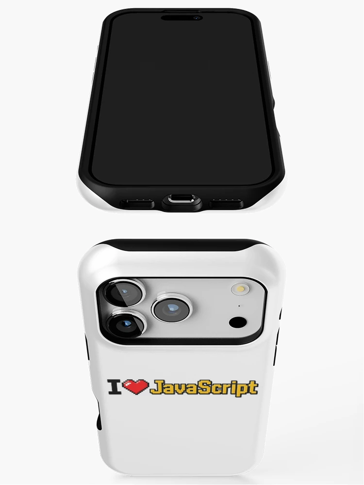 Thumbnail 3 of 4, iPhone Case, I love JavaScript designed and sold by Ctrl+Alt+Store.