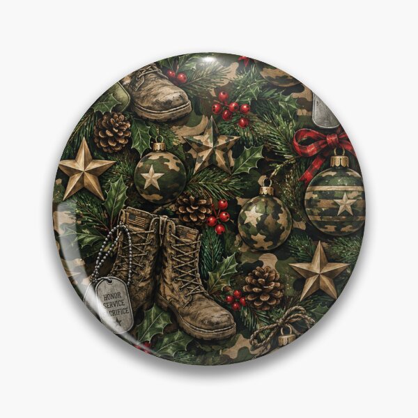 Item preview, Military Christmas Camouflage designed and sold by Military Insignia Products.