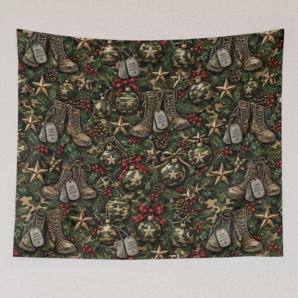 Item preview, Military Christmas Camouflage designed and sold by Military Insignia Products.