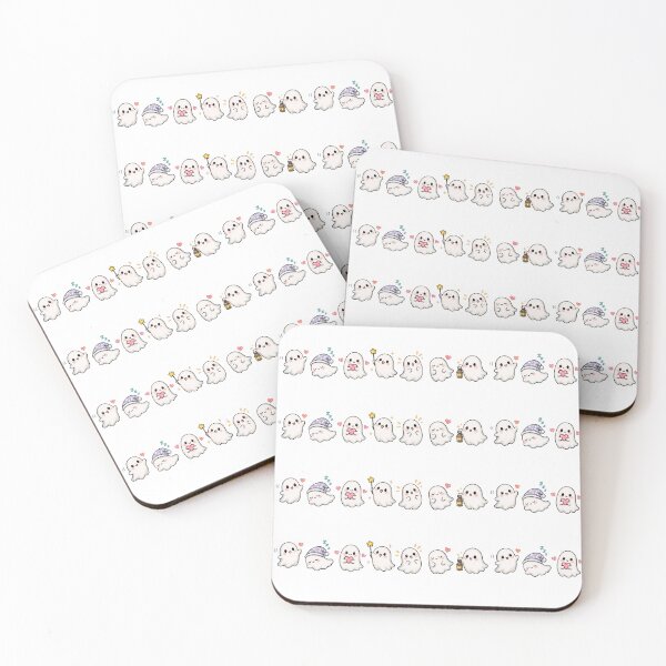 Item preview, Pastel Kawaii Ghosts – Cute Halloween designed and sold by NucciCollective.
