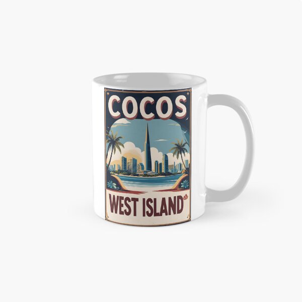 Item preview, West Island Cocos Keeling Islands Vintage Travel designed and sold by TravelersGems.