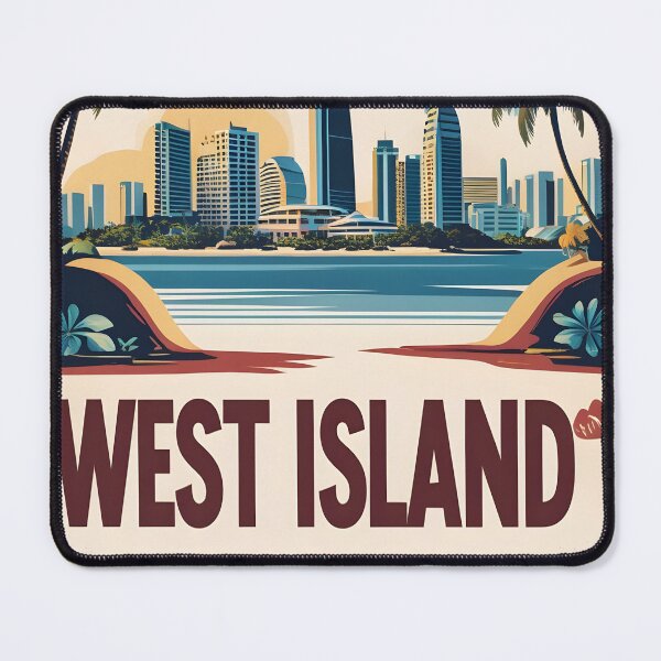 Item preview, West Island Cocos Keeling Islands Vintage Travel designed and sold by TravelersGems.
