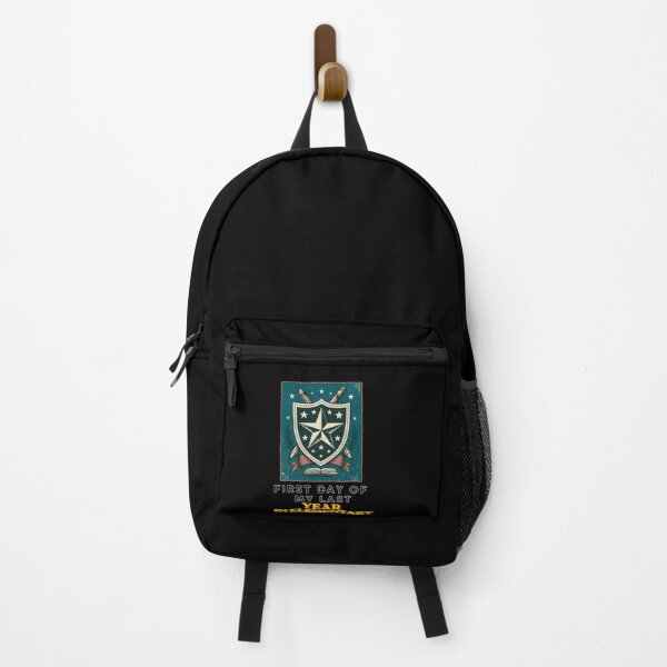 Item preview, First Day of My Last Year in Elementary Funny School Design and Quote designed and sold by DarkRelicStudio.