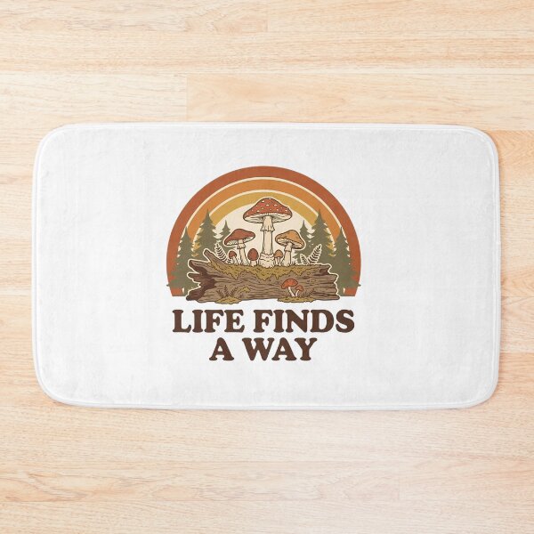 Item preview, Wild Mushrooms Growing On Fallen Log Illustration designed and sold by SHOP-Corner.