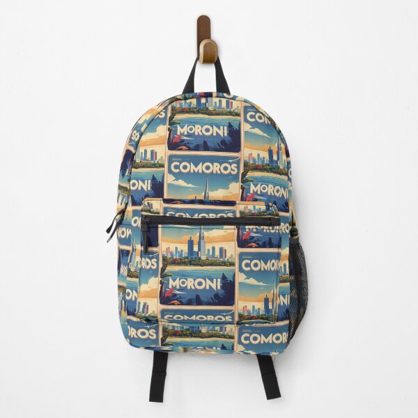 Item preview, Moroni Comoros Vintage Travel Tourism designed and sold by TravelersGems.