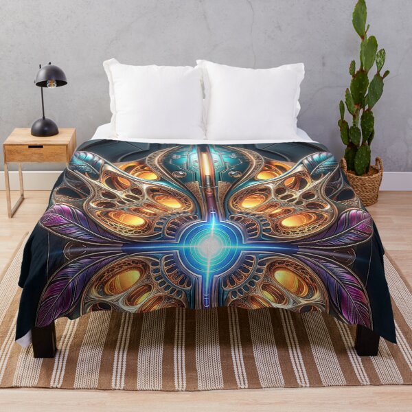 Item preview, Futuristic Biomechanical Core with Glowing Energy designed and sold by Frackxion.