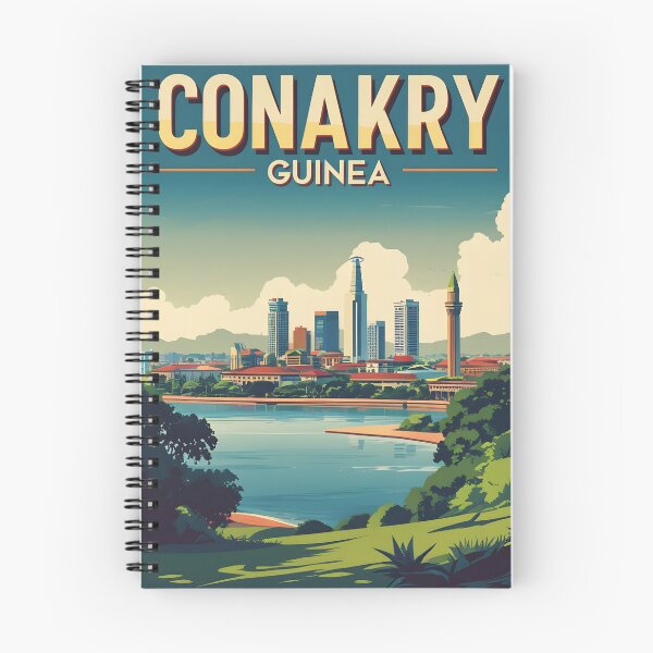 Item preview, Conakry Guinea Vintage Travel Tourism designed and sold by TravelersGems.