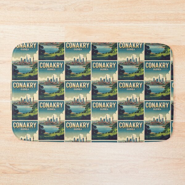 Item preview, Conakry Guinea Vintage Travel Tourism designed and sold by TravelersGems.