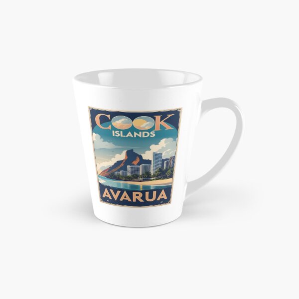 Item preview, Avarua Cook Islands Vintage Travel Tourism designed and sold by TravelersGems.