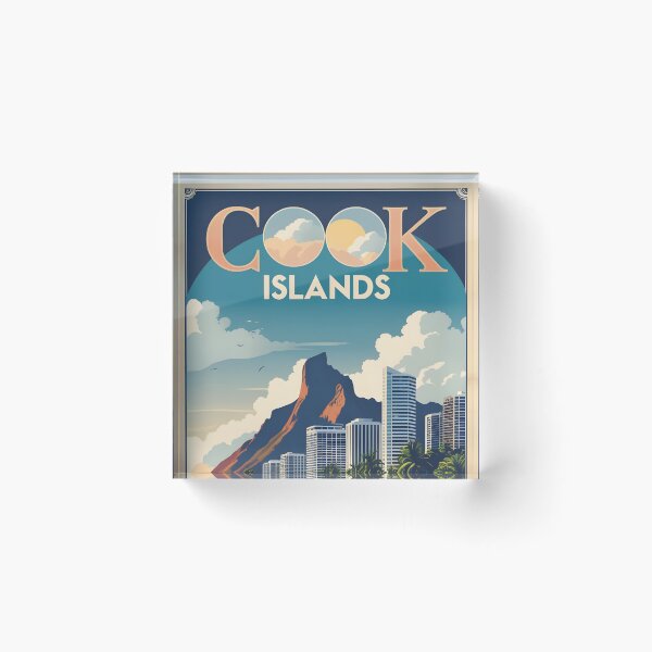 Item preview, Avarua Cook Islands Vintage Travel Tourism designed and sold by TravelersGems.