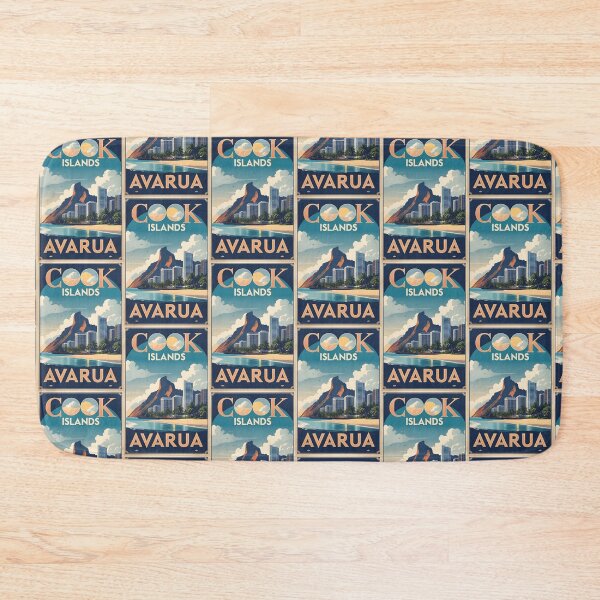 Item preview, Avarua Cook Islands Vintage Travel Tourism designed and sold by TravelersGems.