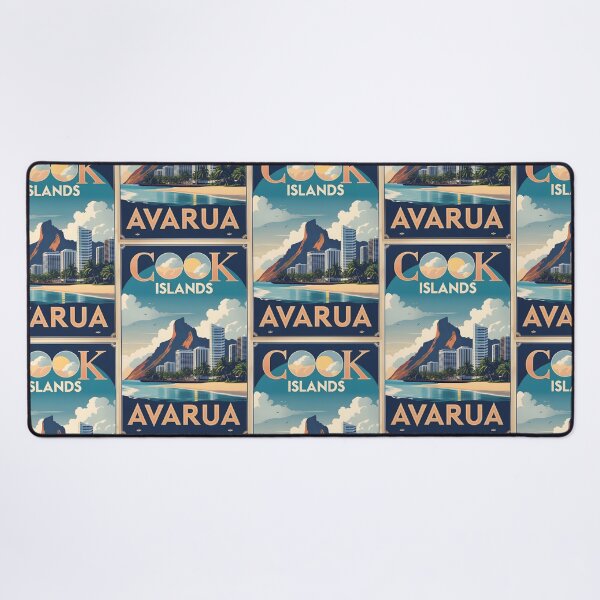 Item preview, Avarua Cook Islands Vintage Travel Tourism designed and sold by TravelersGems.
