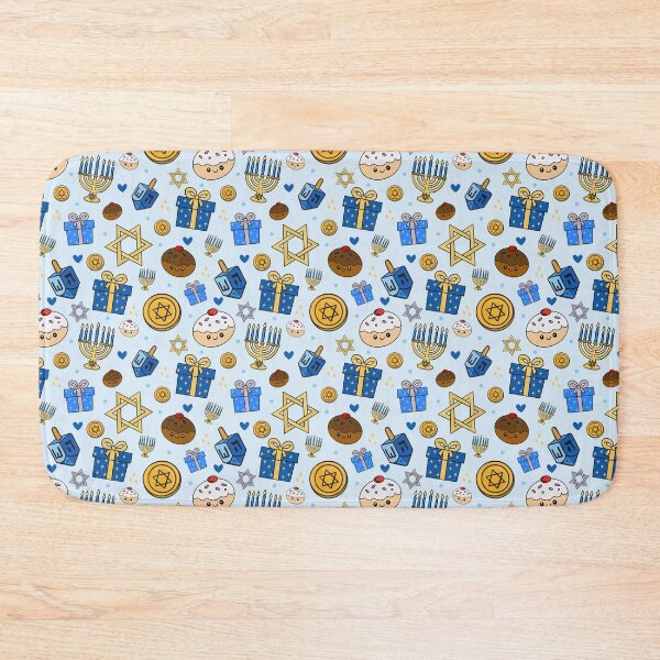 Item preview, Eight Nights of Light Hanukkah Pattern designed and sold by CI Creative Design LLC.