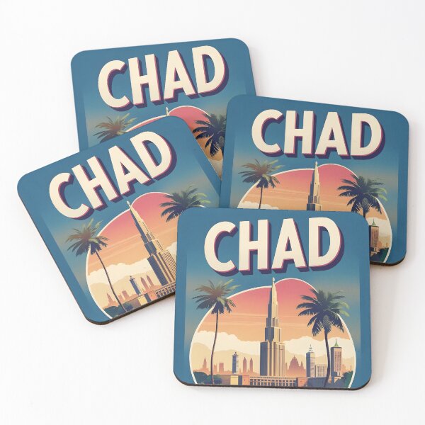 Item preview, Ndjamena Chad Vintage Travel Tourism designed and sold by TravelersGems.