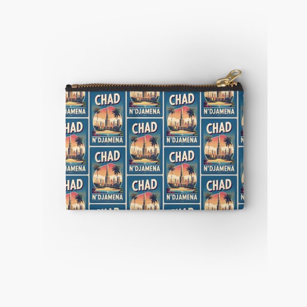 Item preview, Ndjamena Chad Vintage Travel Tourism designed and sold by TravelersGems.