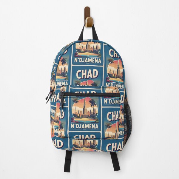 Item preview, Ndjamena Chad Vintage Travel Tourism designed and sold by TravelersGems.