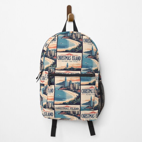 Item preview, Flying Fish Cove Christmas Island Vintage Travel designed and sold by TravelersGems.