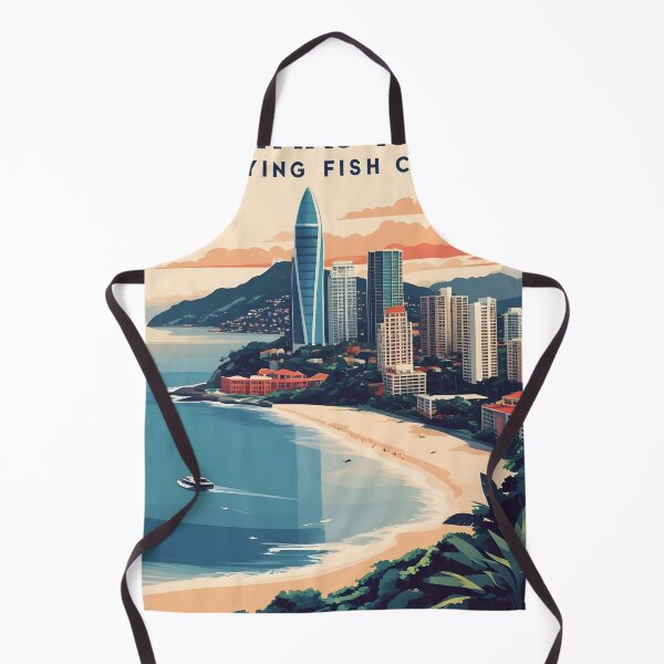 Item preview, Flying Fish Cove Christmas Island Vintage Travel designed and sold by TravelersGems.