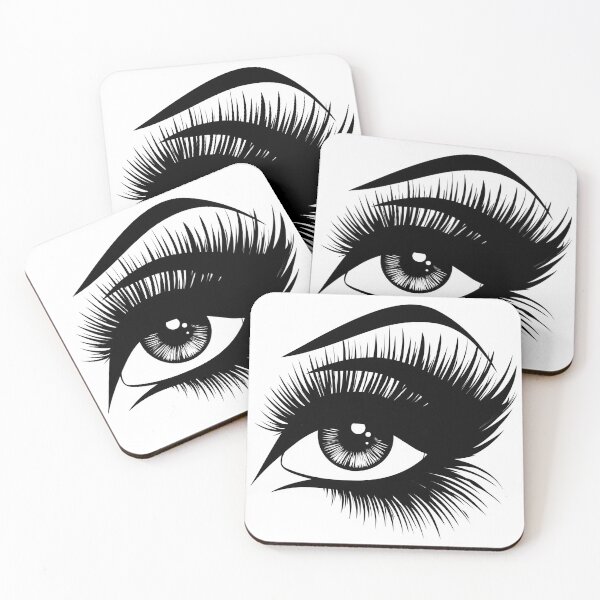 Artikelvorschau, rag Queen Auge – Glamouröses Auge, Make-up und dramatische Wimpern entworfen und verkauft von ateliermnp.