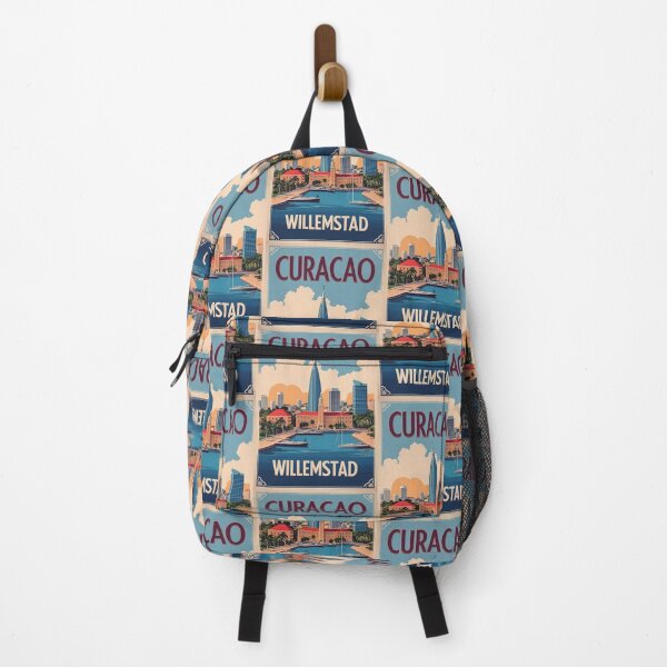Item preview, Willemstad Curacao Vintage Travel Tourism designed and sold by TravelersGems.