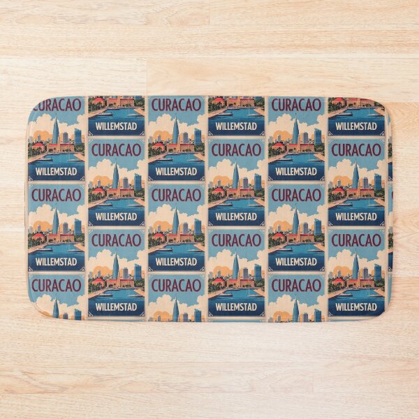 Item preview, Willemstad Curacao Vintage Travel Tourism designed and sold by TravelersGems.