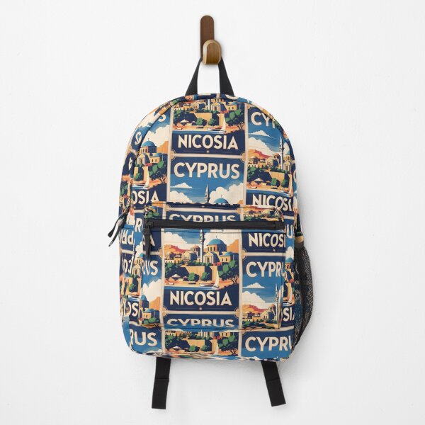 Item preview, Nicosia Cyprus Vintage Travel Tourism designed and sold by TravelersGems.