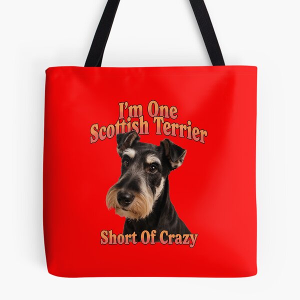 Item preview, I ‘m One Scottish Terrier Shor t Of Crazy Dog Owner Design designed and sold by fantasticdesign.