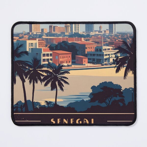 Item preview, Dakar Senegal Vintage Travel Tourism designed and sold by TravelersGems.