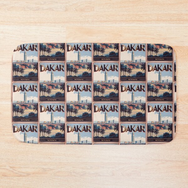 Item preview, Dakar Senegal Vintage Travel Tourism designed and sold by TravelersGems.