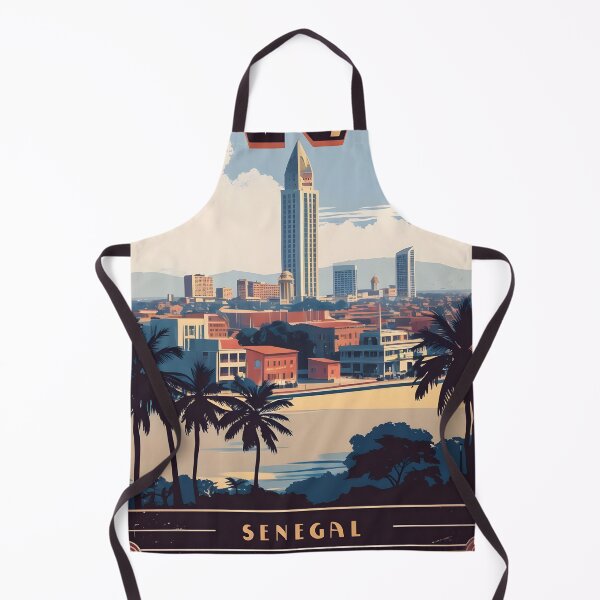 Item preview, Dakar Senegal Vintage Travel Tourism designed and sold by TravelersGems.