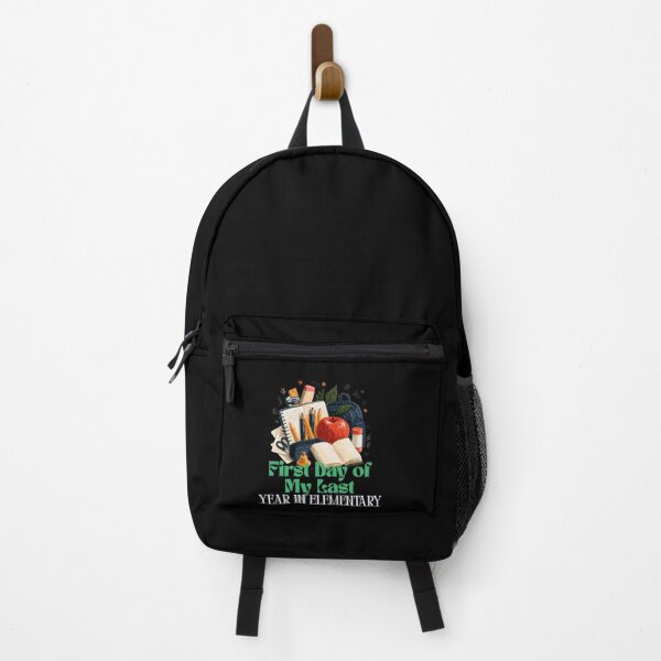 Item preview, First Day of My Last Year in Elementary Funny School Design and Quote designed and sold by DarkRelicStudio.