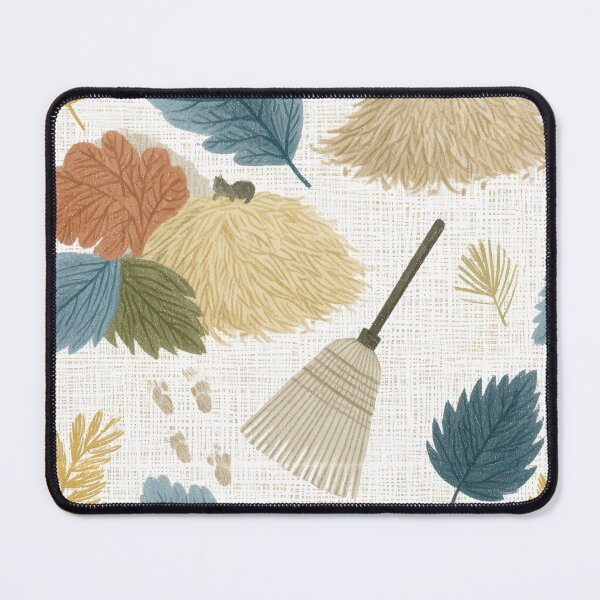 Item preview, Whimsical Fall Yard Work & Leaf Piles designed and sold by TJ Art and Camera.