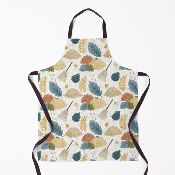 Item preview, Whimsical Fall Yard Work & Leaf Piles designed and sold by TJ Art and Camera.