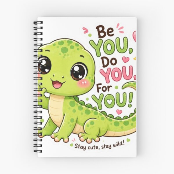 Item preview, Cute Kawaii Lizard sticker| Funny Gecko sticker | Be You Do You sticker| Cute Animal Gift | Kawaii Reptile Mug designed and sold by Vegasstickers.