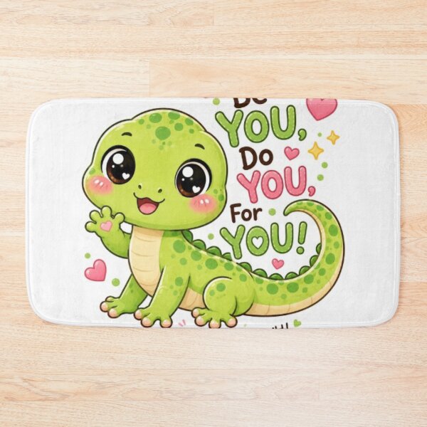 Item preview, Cute Kawaii Lizard sticker| Funny Gecko sticker | Be You Do You sticker| Cute Animal Gift | Kawaii Reptile Mug designed and sold by Vegasstickers.