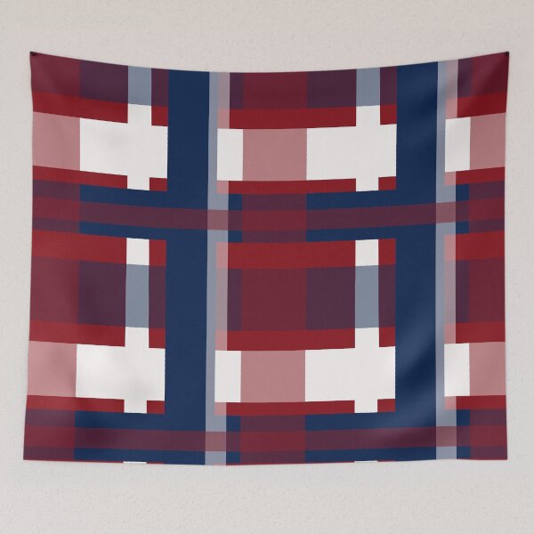 Item preview, Red, White, and Blue Plaid designed and sold by RepeatCandy.