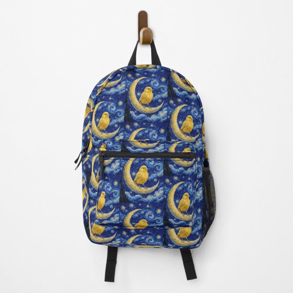 Item preview, Funny Canary Starry Night Painting Cute Moon Stars Boys Girls Kids designed and sold by FurryHavenPH.