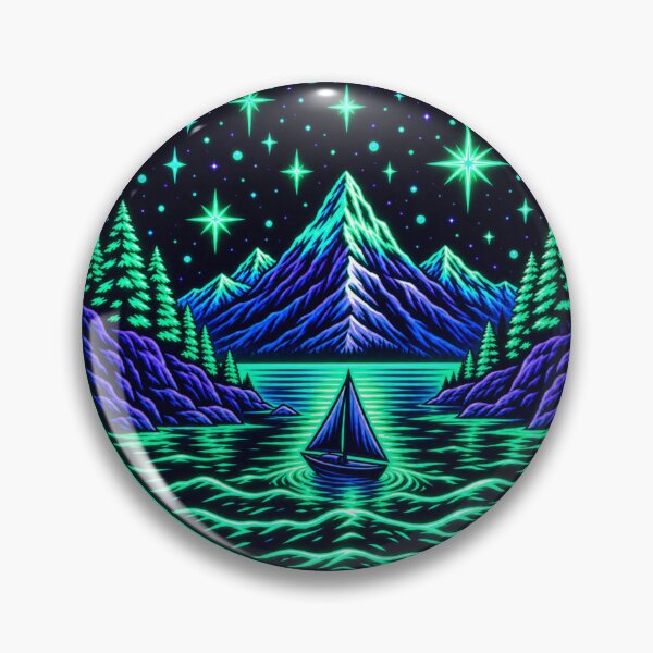 Item preview, Neon Night Sail designed and sold by DRABaBdesign.