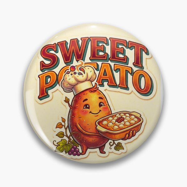 Item preview, Cute Sweet Potato Casserole Thanksgiving Art designed and sold by L98-Studio.