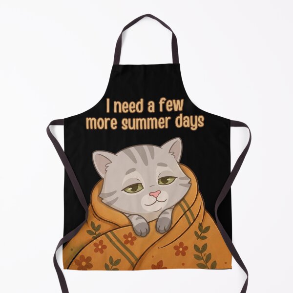 Item preview, I Need a Few More Summer Days Funny Autumn Cat designed and sold by T-version.