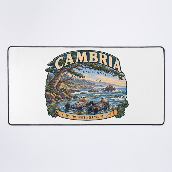 Item preview, Cambria California Where the Pines Meet the Pacific designed and sold by Past in Threads.