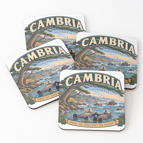 Item preview, Cambria California Where the Pines Meet the Pacific designed and sold by Past in Threads.