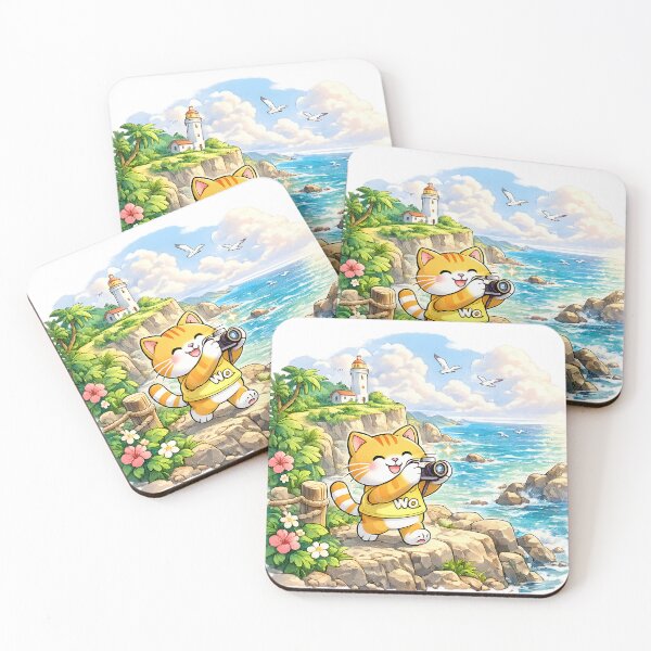 Item preview, Wa Cat Ocean Photographer designed and sold by Wawa5656.