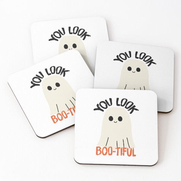 Item preview, You look Boo-tiful Halloween Ghost designed and sold by Panna Limon Store.