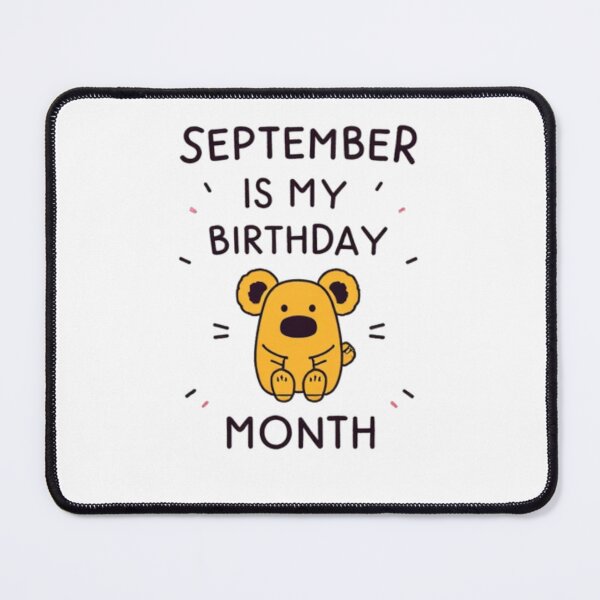 Item preview, Cute September Birthday Koala Birthday Month designed and sold by prsagar01.