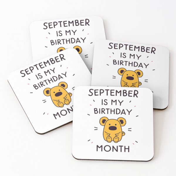Item preview, Cute September Birthday Koala Birthday Month designed and sold by prsagar01.