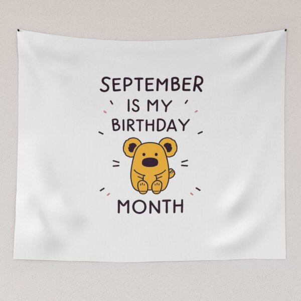 Item preview, Cute September Birthday Koala Birthday Month designed and sold by prsagar01.