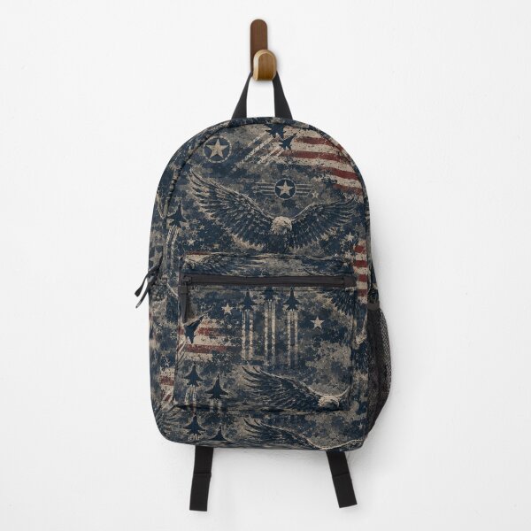 Item preview, Vintage Patriotic Freedom Aviation Grunge Pattern designed and sold by Military Insignia Products.
