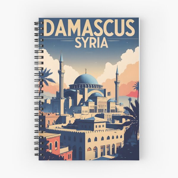 Item preview, Damascus Syria Vintage Travel Tourism designed and sold by TravelersGems.