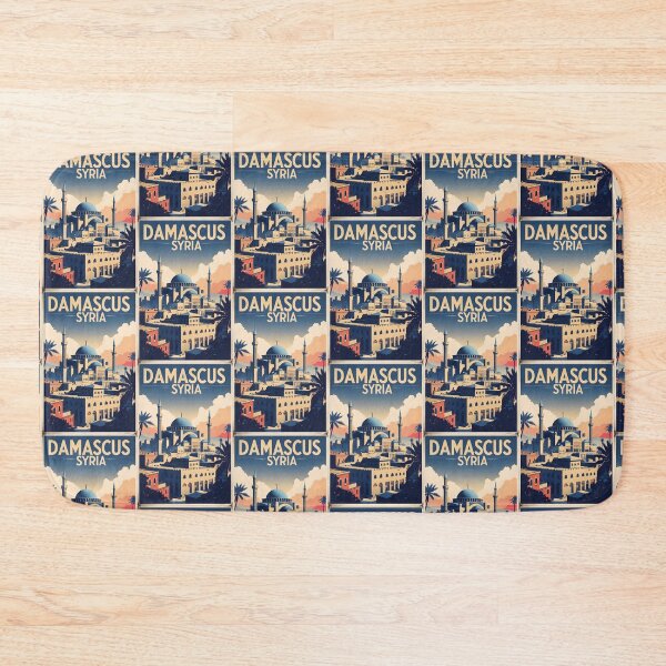 Item preview, Damascus Syria Vintage Travel Tourism designed and sold by TravelersGems.